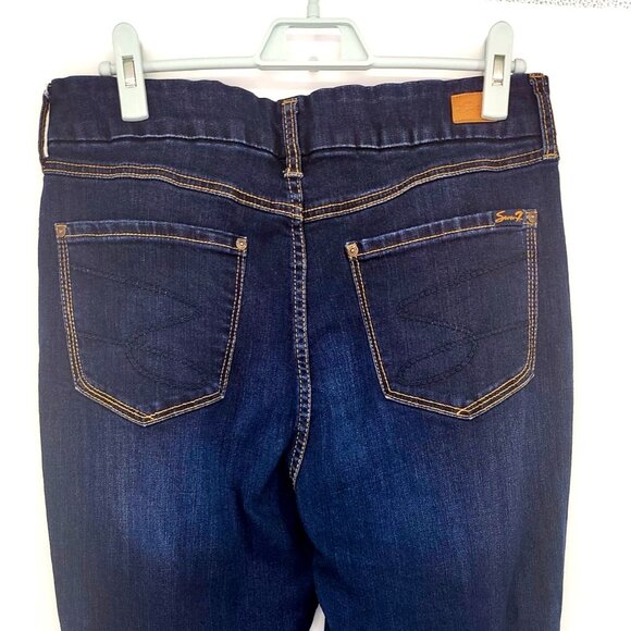 Seven 7 Women's Tummyless High Rise Skinny Jeans Size 14 - Picture 5 of 6